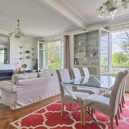 Appartement Bright And Chic Haussmannian Porte Maillot